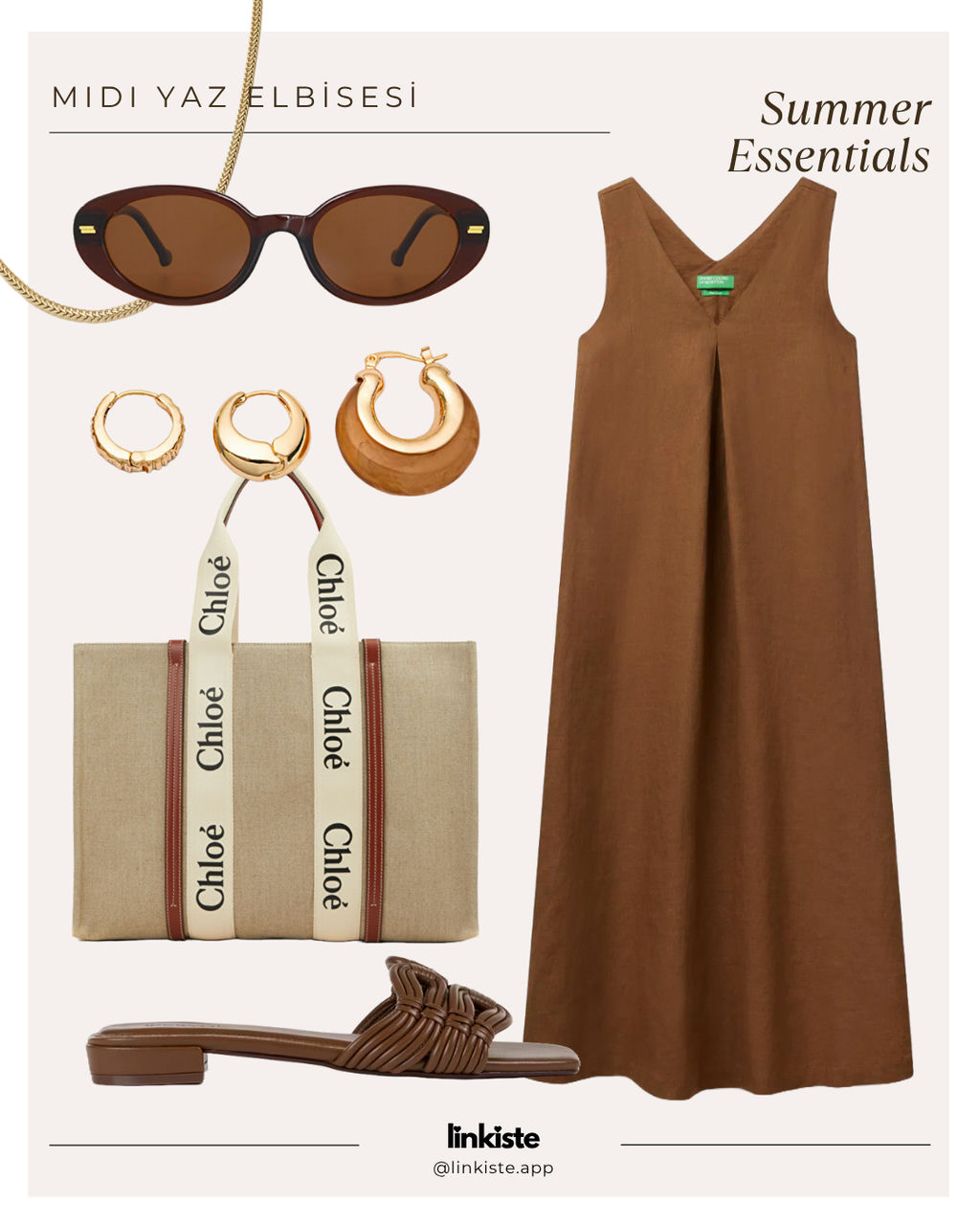 Summer Essentials | Midi Yaz Elbisesi