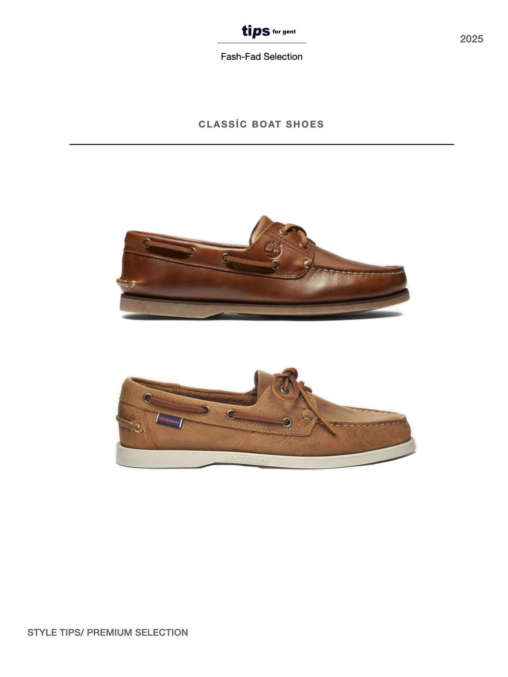 Boat Shoes/ 01