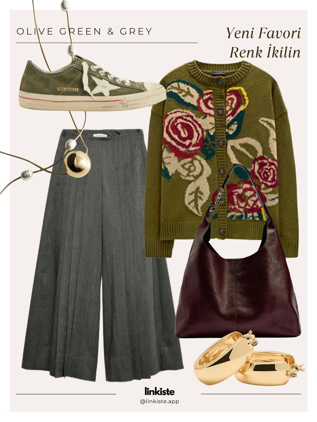 Yeni Favori Renk İkilin | Olive Green & Grey