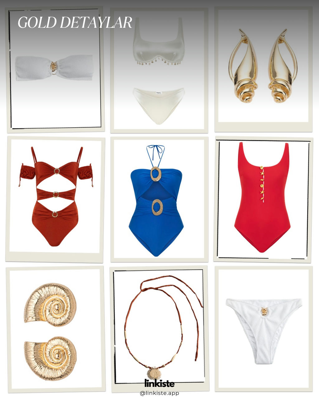 Plaj Trendleri | Gold Detaylar